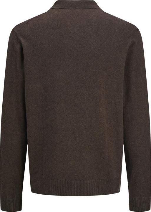Actual product image Jack & Jones Jjeemil Knit Polo Half Zip Ls Noos (XL)