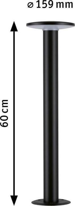 Actual product image Paulmann Bollard light Plate (420 lm, IP44)