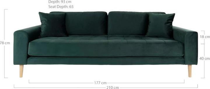 Actual product image House Nordic Lido (3-seater)