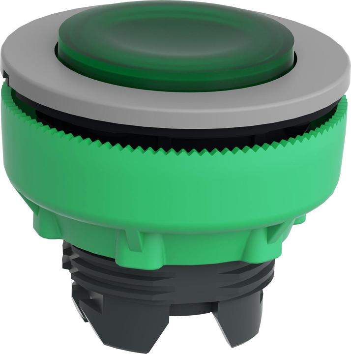 Actual product image Schneider Electric Illuminated pushbutton, front, protruding, ZB5FW133C0