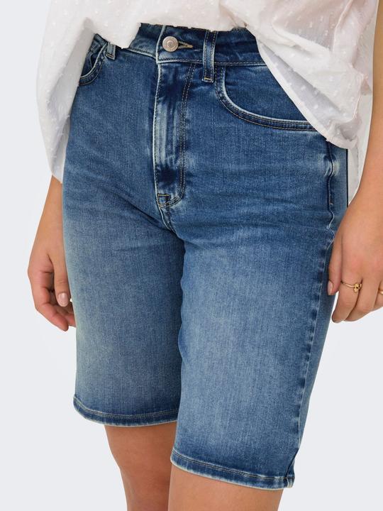 Actual product image Only Normal geschnitten Hohe Taille 5-Pocket-Shorts Jeans-Shorts (S)