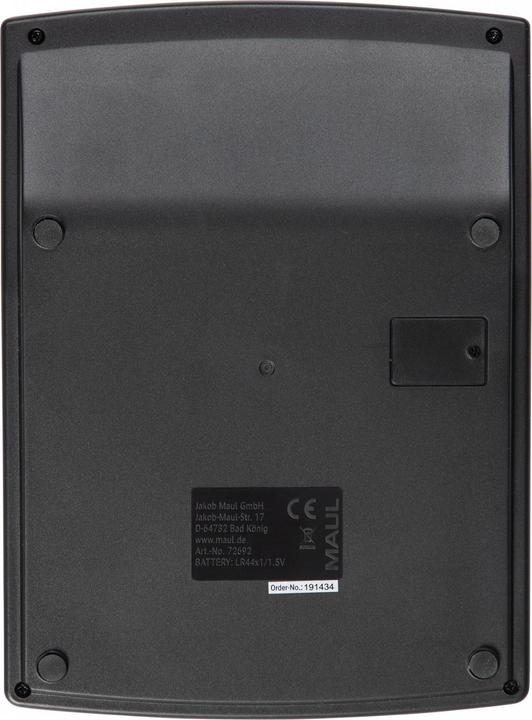Produktbild Maul Taschenrechner MTL800 Schwarz (Solarzellen)