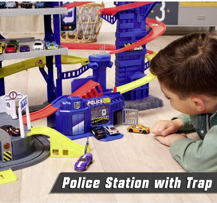 Immagine prodotto Majorette Super Chase Center+5 veicoli