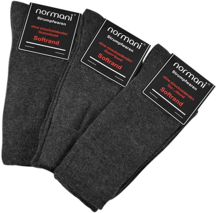 Actual product image Normani 6 pairs of comfort socks with soft edge (pack of 6, 43 - 46)