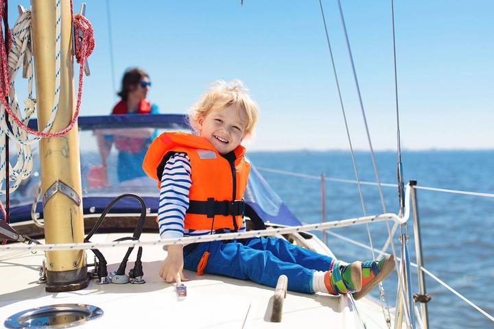 Produktbild Compass Rettungsweste Feststoffweste Schaumstoffweste (One Size, 20 - 30 kg)