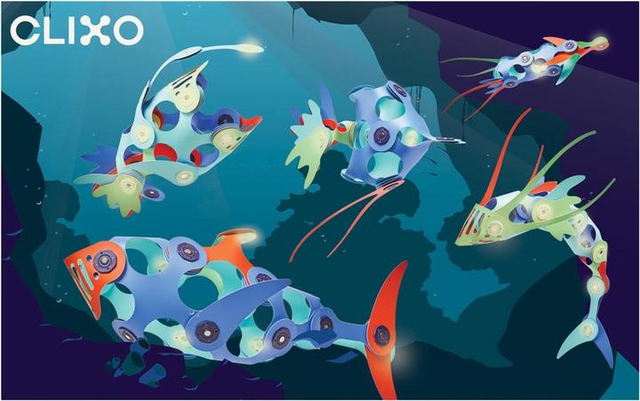Actual product image Clixo Ocean Creatures