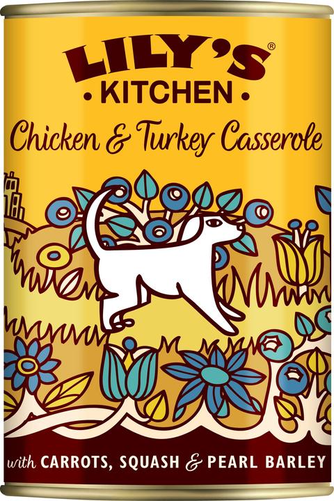 Image du produit Lily's Kitchen Poulet et dinde (Senior, Adulte, Junior, 6 pcs, 2400 g)