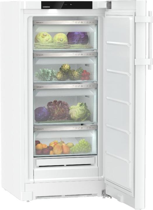 Image du produit Liebherr BioFresh Réfrigérateur pose libre Prime RBa 4250 acier inoxydable noir (160 l)