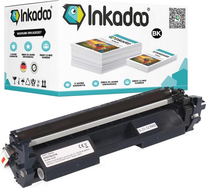 Produktbild Inkadoo Kompatibel Toner für HP LaserJet Pro M 102 w (BK)