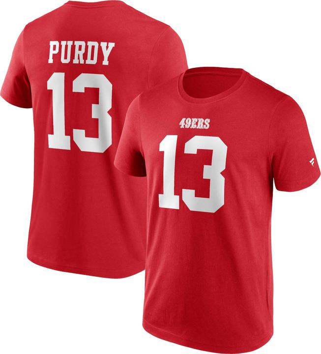 Fanatics San Francisco 49ers Graphic T-Shirt Purdy 13 S (S)
