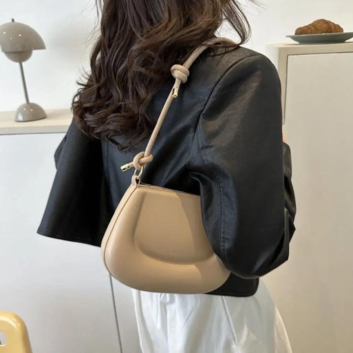 Immagine prodotto Only-Bags.Store Borsa a tracolla in pelle PU Colore solido Borsa ascellare Borsa messenger Borse a tracolla