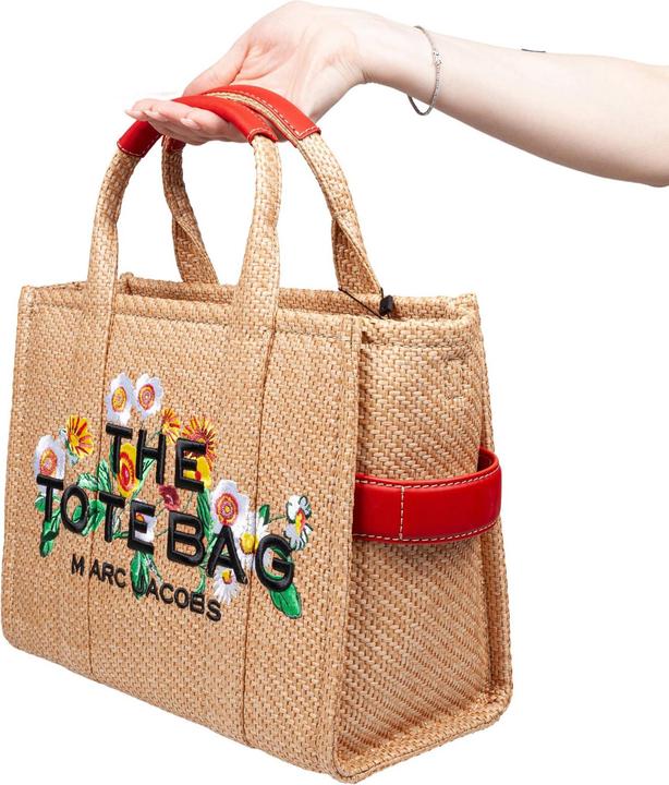 Immagine prodotto Marc Jacobs the medium tote bag in raffia with embroidery