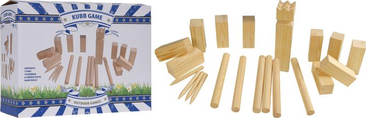 Produktbild Champ Kubb Spiel aus Holz