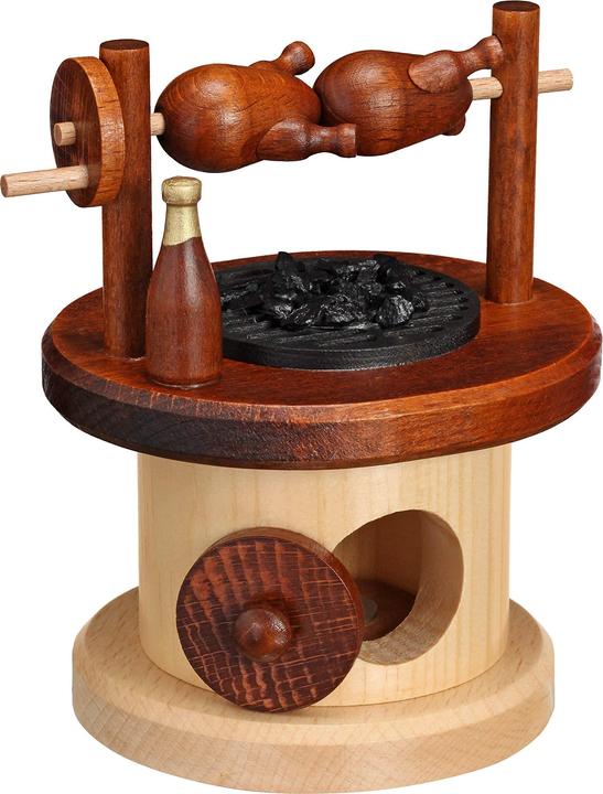 DWU Figure de fumage du poulet grillé