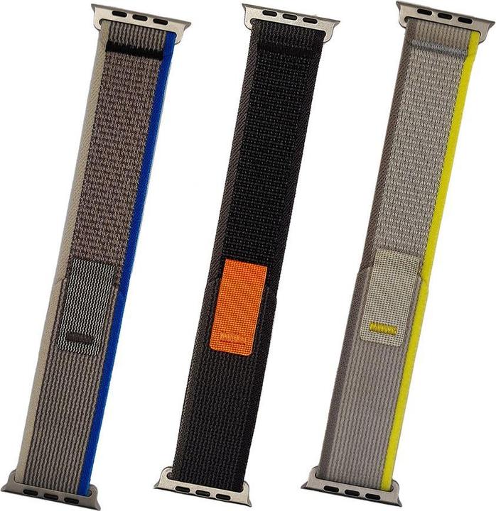 Image du produit Hurtel Trail Velcro strap for Apple Watch 38/40/41 mm - noir (Matières plastiques)