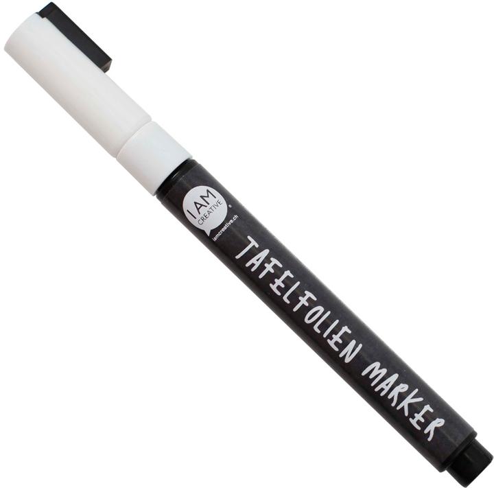 I Am Creative Board Foil Marker (White, 1 x)