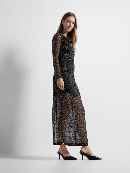 Image du produit Selected Femme Robe maxi à paillettes (40)