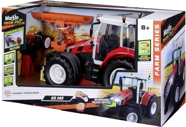 Immagine prodotto Maisto Trattore Massey Ferguson con lama da neve