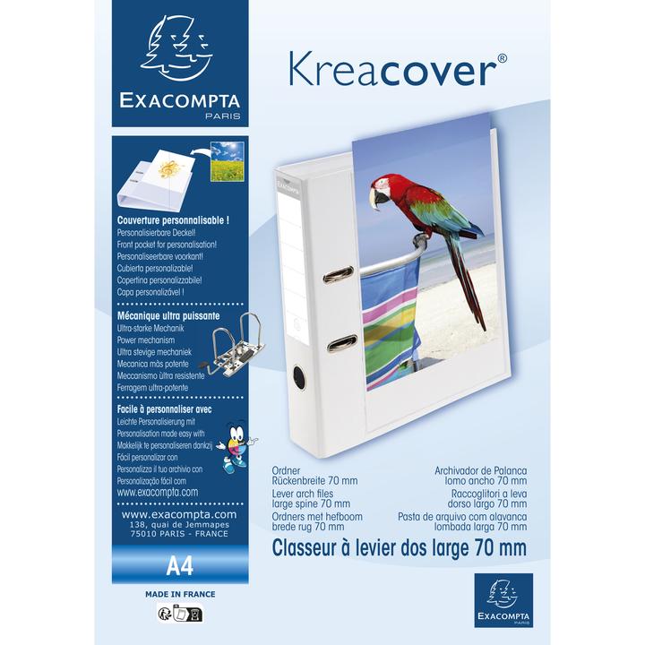 Actual product image Exacompta KREACOVER - Folder A4 (A4, 70 mm, 1 Piece)