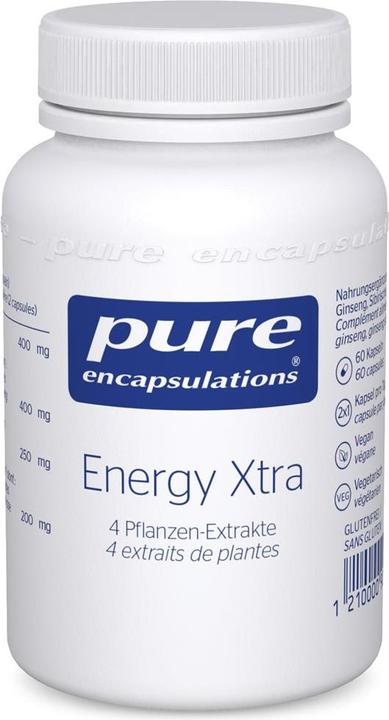 Pure encapsulations Energy Xtra (60 Stück, Kapseln, 78 g)
