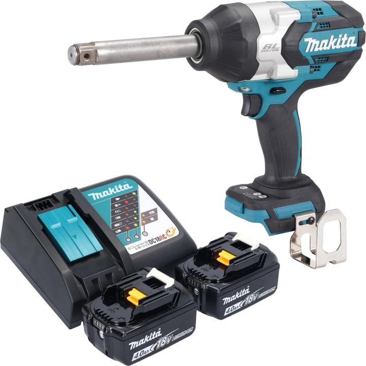 Produktbild Makita DTW 1005 RM Akku Schlagschrauber 18 V 1360 Nm 3/4" Brushless + 2x Akku 4,0 Ah + Ladegerät (Batteriebetrieb)