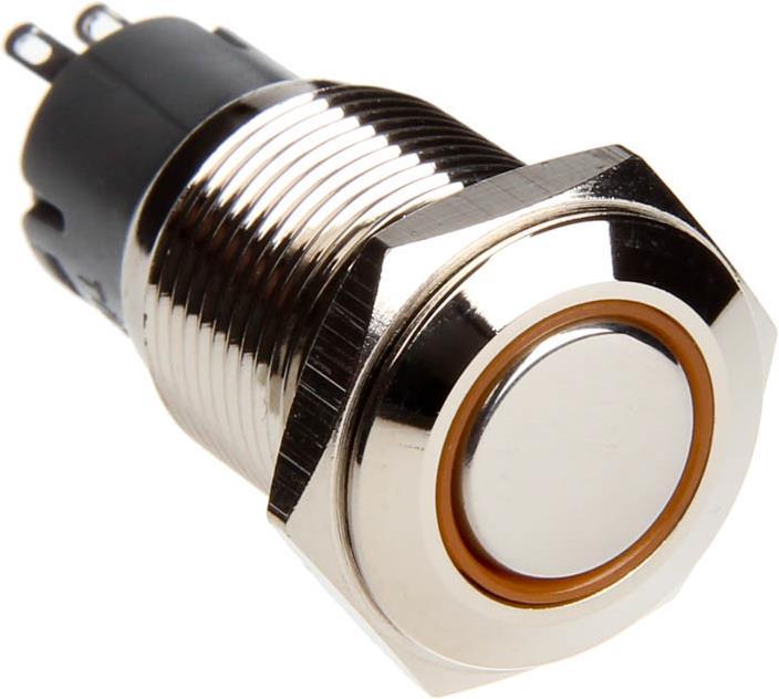 DimasTech Vandalismustaster 16mm - Silverline