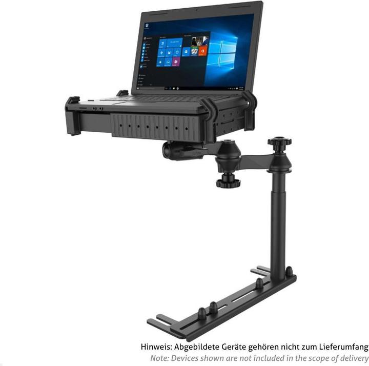 Produktbild RAM Mounts universal Laptop Halter für Fahrzeug schwenkbar (RAM-VB-196-SW1), sch...
