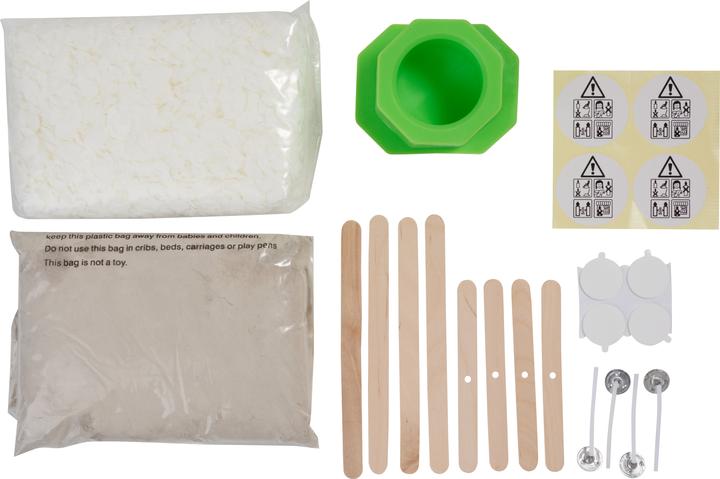 Immagine prodotto Docrafts Set creativo "Portacandele in cemento con cera di soia
