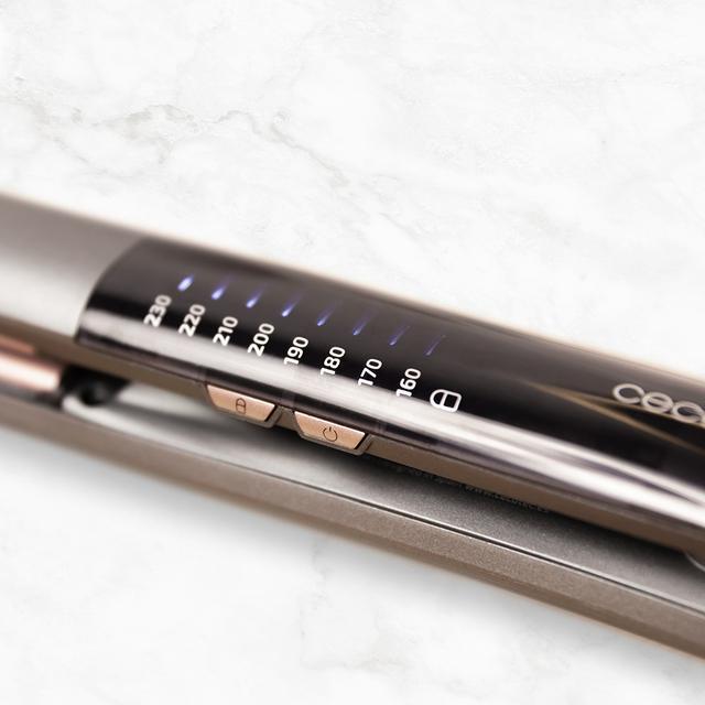 Produktbild Cecotec Bamba RitualCare 1200 HidraProtect Ion Touch Hair Straightener 60W - Tourmaline, Keratin, and Argan (Glätteisen)