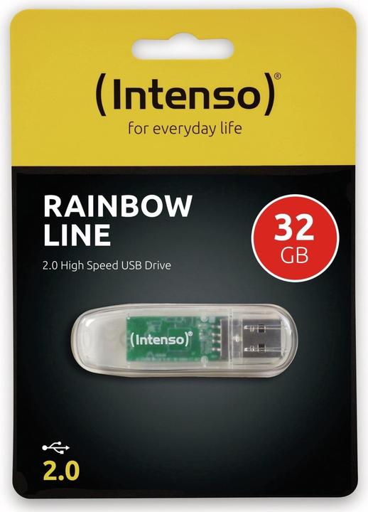 Produktbild Intenso USB-Speicherstick Rainbow Line, 32 GB 5er Pack (32 GB)