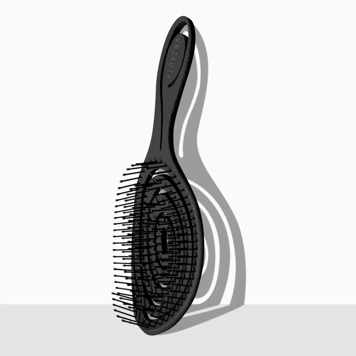 Immagine prodotto VBEAUTY Capelli - Spazzola di paglia BIO Detangler Dimensione da Viaggio Nero