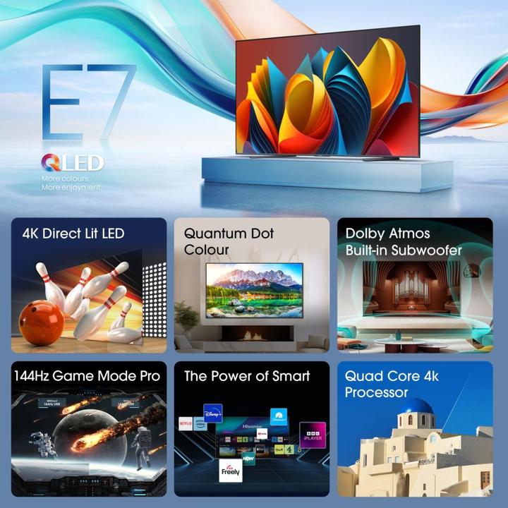 Produktbild Hisense TV 100E7NQ PRO (100", E7NQ, QLED, 4K)