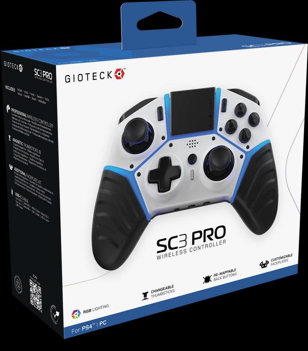 Produktbild Gioteck PS4 SC3 PRO Wireless Controller (PS4)
