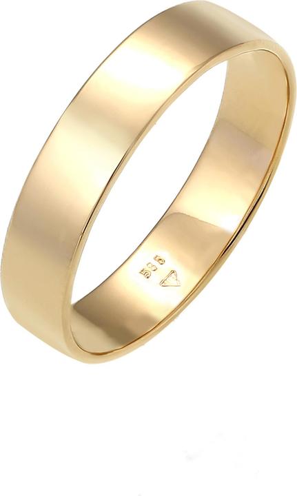Image du produit Elli PREMIUM Bague Bague d'alliance Basic mariage couple 585 or jaune (52, Or 585/14 K)