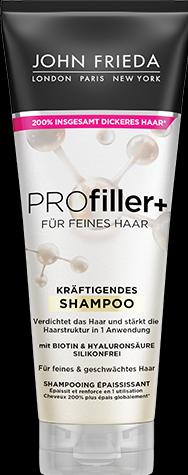 Produktbild John Frieda PROFiller+ - Kräftigendes Shampoo (50 ml, Flüssiges Shampoo)