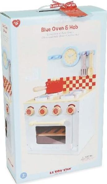 Image du produit Le Toy Van Honeybake ensemble cuisinière & four bleu