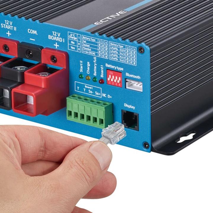 Immagine prodotto Ective BB60 caricatore camper 12V 60A convertitore di carica batteria AGM gel LiFePO4 (12V, 60 A)