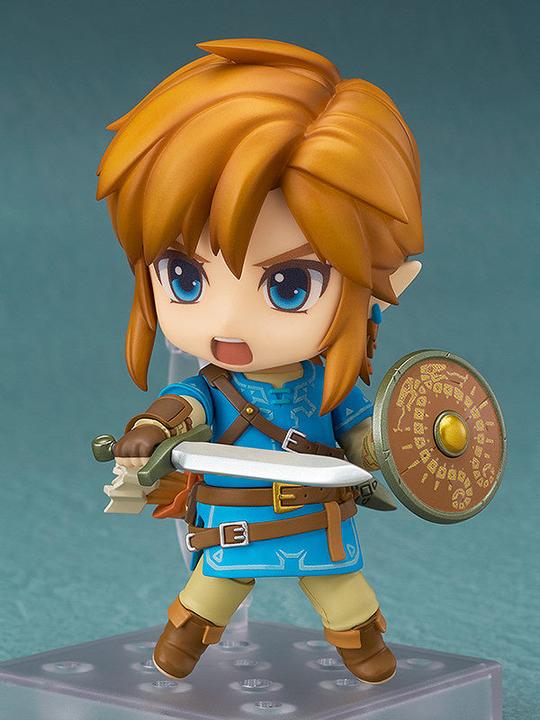 Actual product image Good Smile Company The Legend Of Zelda Nendoroid Actionfigur Link Breath of the Wild Ver. DX Edition (5th-run) 10 cm