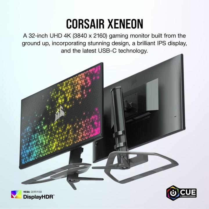 Actual product image Corsair Xeneon 32UHD144 (3840 x 2160 Pixels, 32")