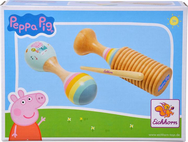 Produktbild Peppa Pig Maraca und Ratsche Set (Deutsch)