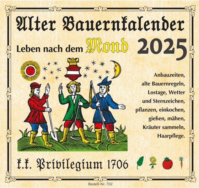 Produktbild Alter Bauernkalender 2025 (Deutsch)