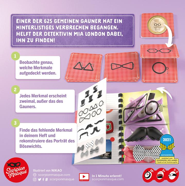 Actual product image Asmodée Mia London (German)