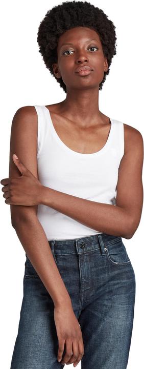 Produktbild G-Star Base Tanktop Crew Neck White (XL)