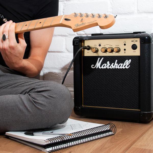 Actual product image Marshall MG10G guitar amplifier with cable (Guitar, 10 W)