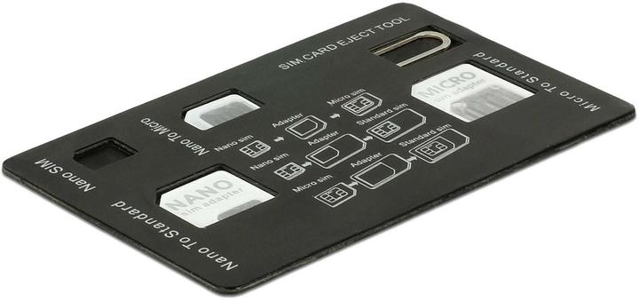 Actual product image Delock 4 in 1 SIM card adapter