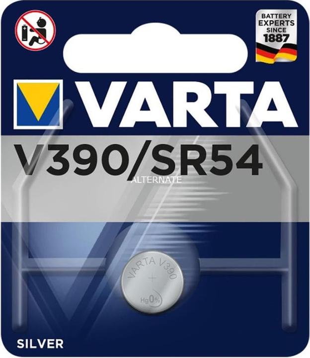 Actual product image Varta Electronics V390 (1 pcs., SR54, 59 mAh)