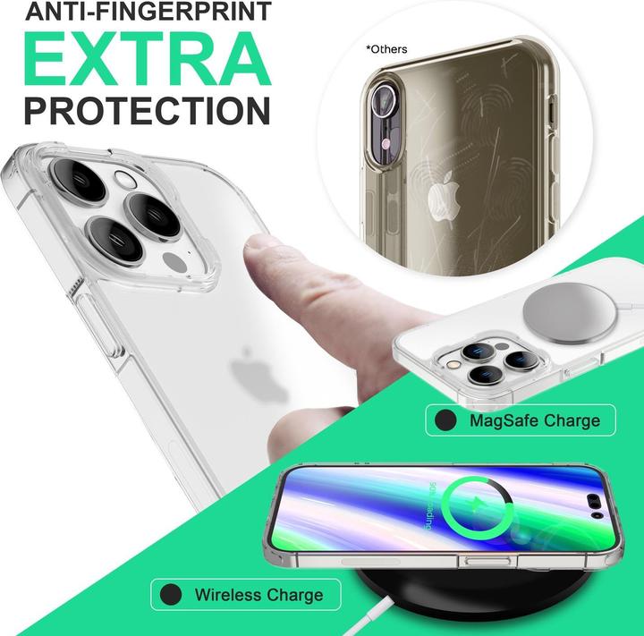 Produktbild Nalia Matte Klare Harte Hülle (Apple iPhone 14 Pro Max)