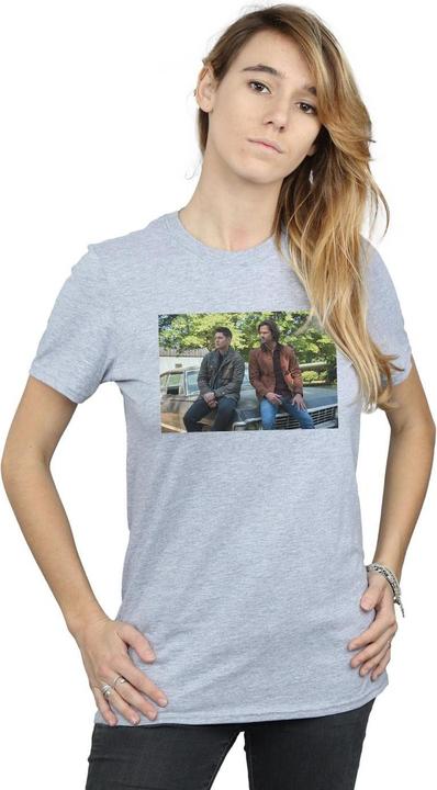 Immagine prodotto Supernatural Impala Brothers Maglietta Ampia Donna (L)