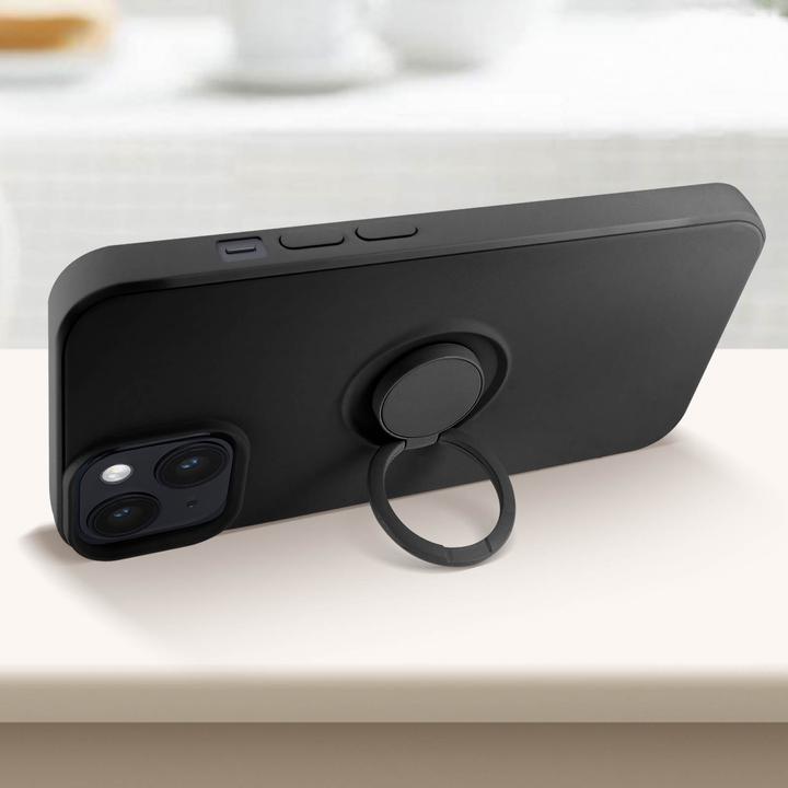 Produktbild Avizar Soft Touch Handyhülle mit Ring-Halterung Series (Apple iPhone 14)