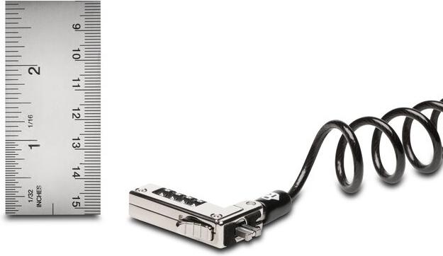 Actual product image Kensington NanoSaver Slim combination lock, portable